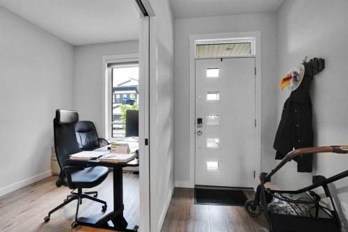 44 Seton Villas Se, Calgary, AB - Indoor Photo Showing Office