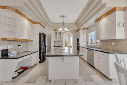 25 Ashmore Close, Red Deer, AB - Indoor Photo Showing Kitchen