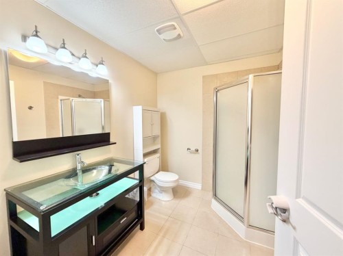 42 A Red Deer Avenue, Drumheller, AB - Indoor Photo Showing Bathroom