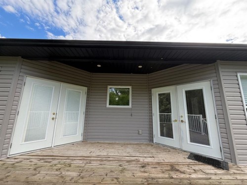 42 A Red Deer Avenue, Drumheller, AB - Outdoor With Deck Patio Veranda With Exterior