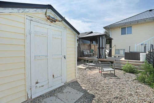 68 Upland Street, Brooks, AB - Outdoor With Deck Patio Veranda With Exterior