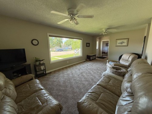 422 15 Street E, Drumheller, AB - Indoor Photo Showing Living Room