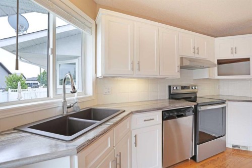 63 Lu-Dor Close East, Brooks, AB - Indoor Photo Showing Kitchen With Double Sink