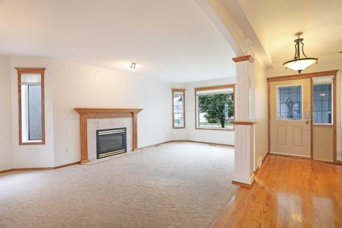 63 Lu-Dor Close East, Brooks, AB - Indoor Photo Showing Other Room With Fireplace