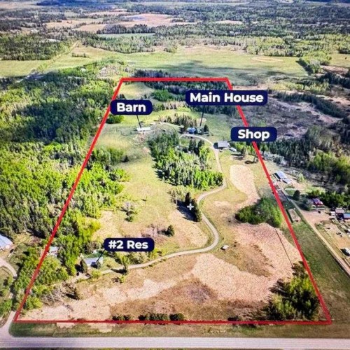 10-2168 587 Highway, Bowden, AB - Outdoor With View