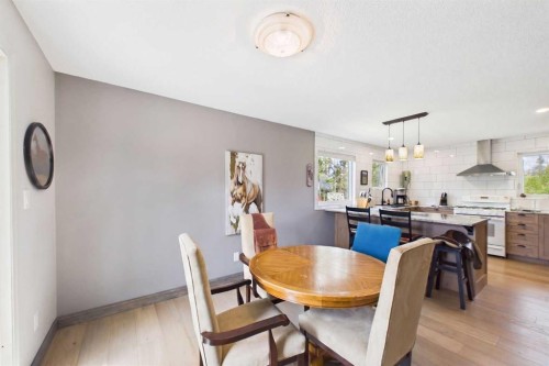 10-2168 587 Highway, Bowden, AB - Indoor Photo Showing Dining Room