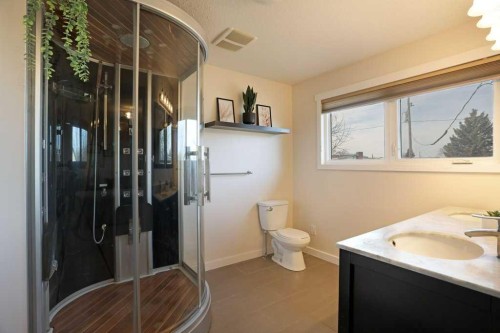 534 Iris Street, Rosemary, AB - Indoor Photo Showing Bathroom