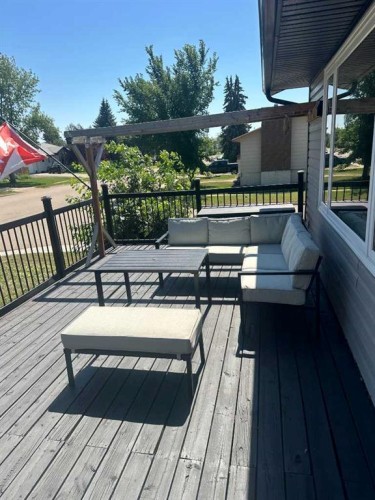 534 Iris Street, Rosemary, AB - Outdoor With Deck Patio Veranda With Exterior