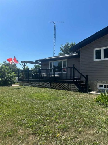 534 Iris Street, Rosemary, AB - Outdoor With Deck Patio Veranda