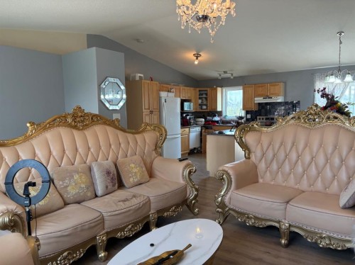 66 Upland Road West, Brooks, AB - Indoor Photo Showing Living Room