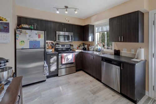 131 Copperpond Common Se, Calgary, AB - Indoor Photo Showing Kitchen