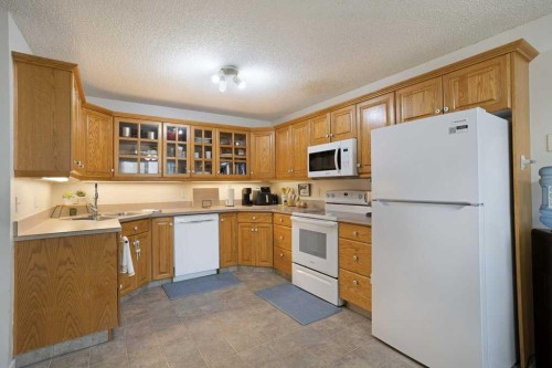 11 10 Street West, Brooks, AB - Indoor Photo Showing Kitchen With Double Sink