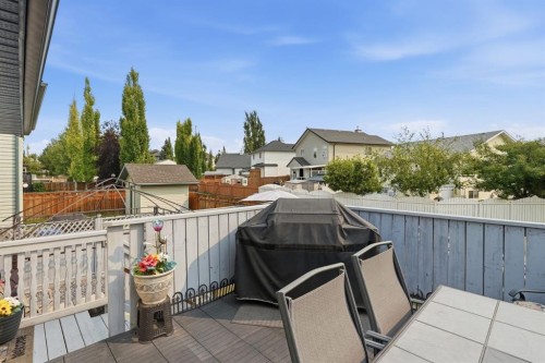 76 Crystalridge Crescent, Okotoks, AB - Outdoor With Deck Patio Veranda With Exterior
