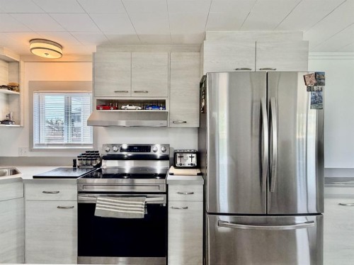 205 2 Street West, Munson, AB - Indoor Photo Showing Kitchen