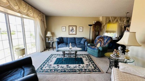 44 Cedar Crescent, Drumheller, AB - Indoor Photo Showing Living Room