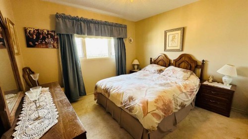 44 Cedar Crescent, Drumheller, AB - Indoor Photo Showing Bedroom
