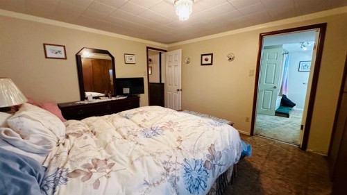 44 Cedar Crescent, Drumheller, AB - Indoor Photo Showing Bedroom