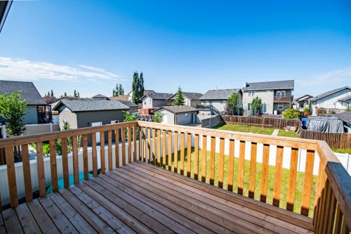 38 Bardwell Way, Sylvan Lake, AB - Outdoor With Deck Patio Veranda With Exterior