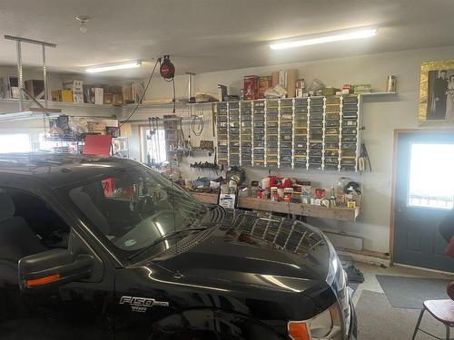 4619 51 Street, Mannville, AB - Indoor Photo Showing Garage