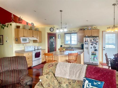 4619 51 Street, Mannville, AB - Indoor Photo Showing Kitchen With Double Sink