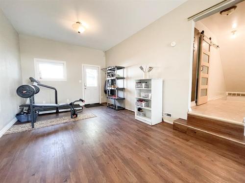 5407 48 Street, Provost, AB - Indoor Photo Showing Gym Room