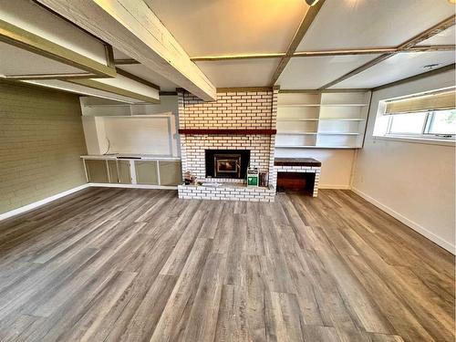 5136 53 Street, Irma, AB - Indoor With Fireplace