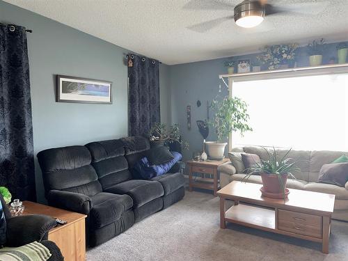 110 Railway Ave., Clandonald, AB - Indoor Photo Showing Living Room
