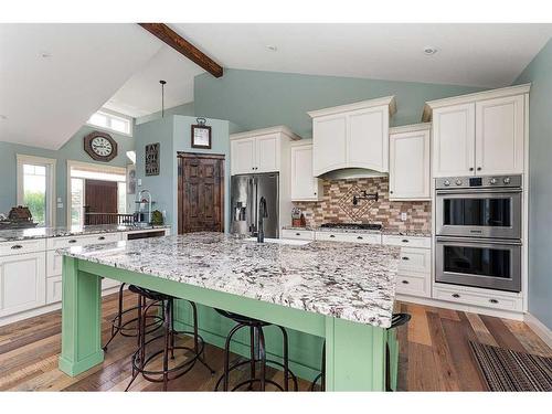 50523 Range Road 3281, Rural, SK - Indoor Photo Showing Kitchen With Upgraded Kitchen