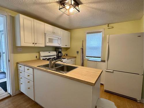 4809 53 Avenue, Vermilion, AB - Indoor Photo Showing Kitchen With Double Sink