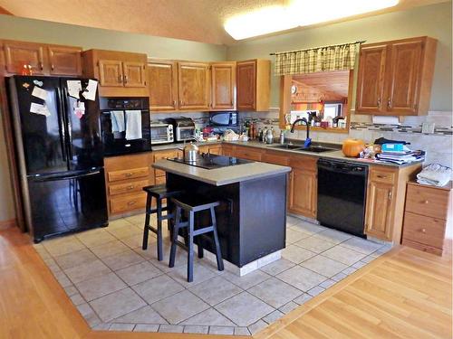512059 Rr 64, Rural Vermilion River, County Of, AB - Indoor Photo Showing Kitchen With Double Sink