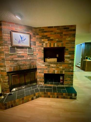 4716 55 Avenue, Provost, AB - Indoor With Fireplace