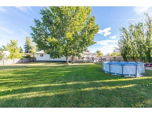 308 2Nd Avenue West, Maidstone, SK - Outdoor With Above Ground Pool With Backyard