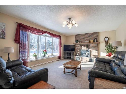 14 1 Avenue West, Marsden, SK - Indoor Photo Showing Living Room With Fireplace