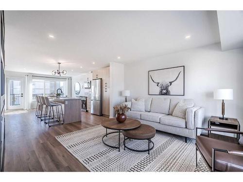 12-3616 41B Avenue, Lloydminster, SK - Indoor Photo Showing Living Room