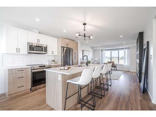 12-3616 41B Avenue, Lloydminster, SK - Indoor Photo Showing Kitchen With Upgraded Kitchen