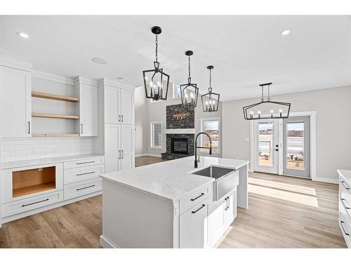16 Sandpiper Estate, Sandy Beach, AB - Indoor Photo Showing Kitchen With Upgraded Kitchen