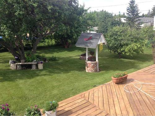206 3Rd Street East, Lashburn, SK - Outdoor With Deck Patio Veranda With Backyard