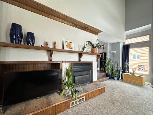 5808 51 Avenue, Vermilion, AB - Indoor With Fireplace