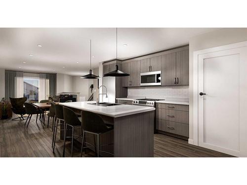 5516 14 Street, Lloydminster, AB - Indoor Photo Showing Kitchen With Upgraded Kitchen