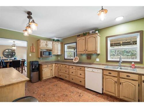 Ne 14-52-3 W4, Rural Vermilion River, County Of, AB - Indoor Photo Showing Kitchen With Double Sink