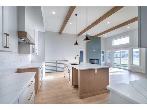 6011 17 Street, Lloydminster, AB - Indoor Photo Showing Kitchen With Upgraded Kitchen