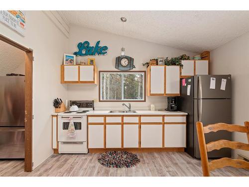 301 Spruce Road, Turtle Lake, SK - Indoor Photo Showing Kitchen With Double Sink