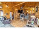 5210 48 Avenue, Kitscoty, AB  - Indoor Photo Showing Living Room With Fireplace 