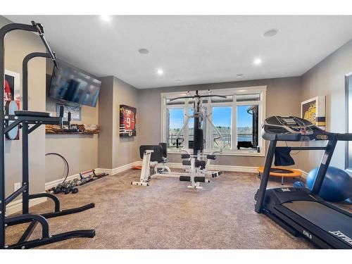 820 Spruce Street, Lac Des Iles, SK - Indoor Photo Showing Gym Room