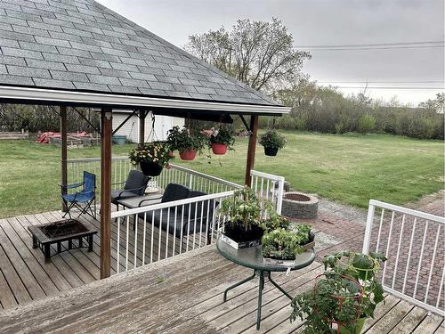 4604 52 Ave., Mannville, AB - Outdoor With Deck Patio Veranda