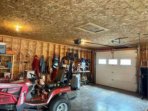 4604 52 Ave., Mannville, AB - Indoor Photo Showing Garage