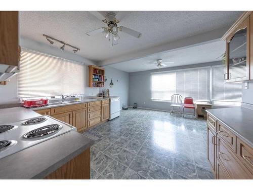 5607 43 Street, Lloydminster, AB - Indoor Photo Showing Kitchen With Double Sink