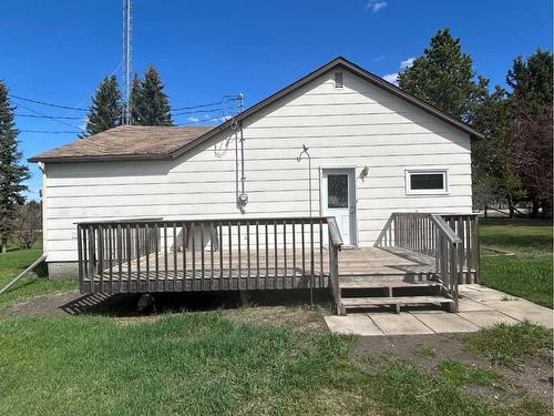 4502 50 Street, Myrnam, AB - Outdoor With Deck Patio Veranda