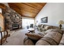 5213 47 Street, Lloydminster, AB  - Indoor Photo Showing Living Room With Fireplace 