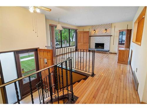 4812 40 Street, Lloydminster, SK - Indoor Photo Showing Other Room With Fireplace